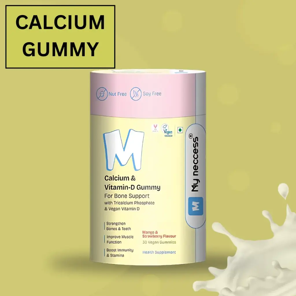 Myneccess Calcium and Vitamin D Gummy
